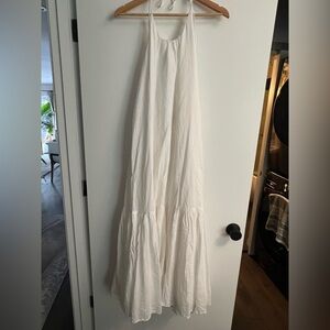 DISSH White Linen Dress